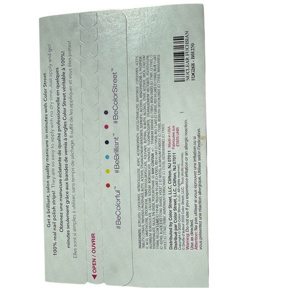 Color Street Nuclear Fuchsian Nail Polish Strips - Picture 4 of 4